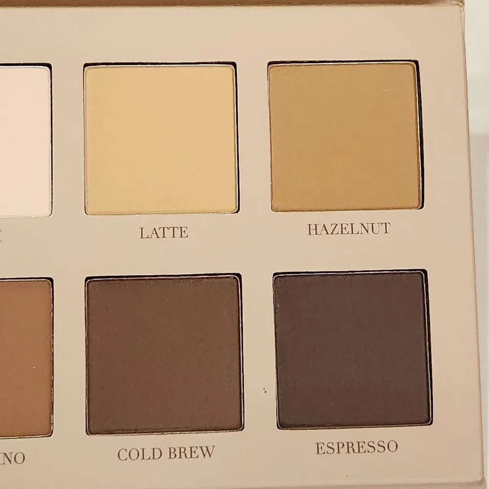 Eleman Beauty Tru Nude Eyeshadow Palette 8 Warm Neutral Coffee Shades NIB